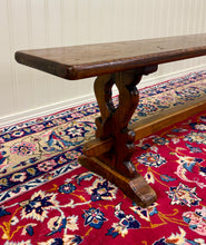 Load image into Gallery viewer, Antique French Farmhouse Bench Banquette Seating Window Seat c.1920s-30