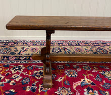 Load image into Gallery viewer, Antique French Farmhouse Bench Banquette Seating Window Seat c.1920s-30