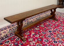 Load image into Gallery viewer, Antique French Farmhouse Bench Banquette Seating Window Seat c.1920s-30