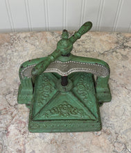 Load image into Gallery viewer, Antique Victorian Cast Iron Bookbinding Press Screw Nipping Press