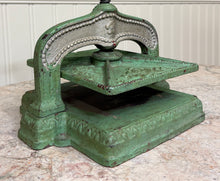Load image into Gallery viewer, Antique Victorian Cast Iron Bookbinding Press Screw Nipping Press