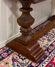 Load image into Gallery viewer, Antique French Flip Top Envelope Library Table Console Sofa Entry Table Oak