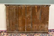 Load image into Gallery viewer, Antique English Plate Rack Wall Shelf LARGE Jacobean Carved Oak Mid 19th century