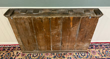 Load image into Gallery viewer, Antique English Plate Rack Wall Shelf LARGE Jacobean Carved Oak Mid 19th century
