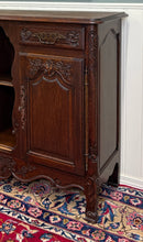Load image into Gallery viewer, Antique French Sideboard Server Display Cabinet Carved Oak Louis XV c.1920s-30s