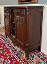 Load image into Gallery viewer, Antique French Sideboard Server Display Cabinet Carved Oak Louis XV c.1920s-30s