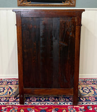Load image into Gallery viewer, Antique French Jam Cabinet Cupboard Pedestal Barley Twist Drawer Oak Pheasant