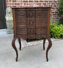 Load image into Gallery viewer, Antique French Country Chest of Drawers Lingerie Cabinet Nightstand with Keys