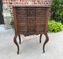 Load image into Gallery viewer, Antique French Country Chest of Drawers Lingerie Cabinet Nightstand with Keys