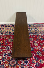 Load image into Gallery viewer, Antique English End-of-Bed Bench Window Seat Settee Carved Oak c. 1900