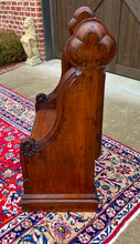 Load image into Gallery viewer, Antique English Bench Chair Church Pew Meditation Bench Oak c.19thC