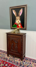 Load image into Gallery viewer, Antique French Breton Jam Cabinet Cupboard Storage Drawer Carved Oak 19th C