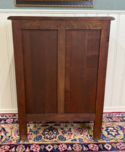 Load image into Gallery viewer, Antique French Breton Jam Cabinet Cupboard Storage Drawer Carved Oak 19th C