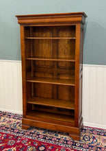Load image into Gallery viewer, Vintage French Louis Philippe Bookcase Display Cabinet Cherry Mid 20th c