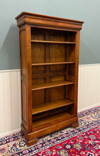 Load image into Gallery viewer, Vintage French Louis Philippe Bookcase Display Cabinet Cherry Mid 20th c