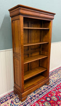 Load image into Gallery viewer, Vintage French Louis Philippe Bookcase Display Cabinet Cherry Mid 20th c