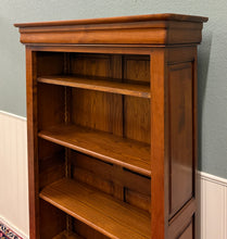 Load image into Gallery viewer, Vintage French Louis Philippe Bookcase Display Cabinet Cherry Mid 20th c