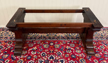 Load image into Gallery viewer, Antique French Dining Farmhouse Refectory Monastery Table Trestle Base Mid 19thC