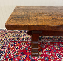 Load image into Gallery viewer, Antique French Dining Farmhouse Refectory Monastery Table Trestle Base Mid 19thC