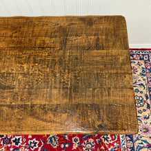 Load image into Gallery viewer, Antique French Dining Farmhouse Refectory Monastery Table Trestle Base Mid 19thC