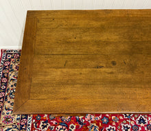 Load image into Gallery viewer, Antique French Renaissance Revival Farmhouse Dining Table Baluster Oak c.1900