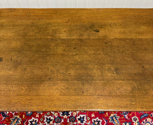 Load image into Gallery viewer, Antique French Renaissance Revival Farmhouse Dining Table Baluster Oak c.1900