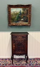 Load image into Gallery viewer, Antique French Louis XV Nightstand Cabinet Storage Drawer Oak 2 of 2 1920s