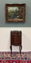 Load image into Gallery viewer, Antique French Louis XV Music Cabinet Side Table Drawer Carved Rosewood