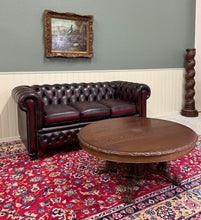 Load image into Gallery viewer, Antique French Black Forest Hunt Coffee Table OVAL Carved Griffins Oak 19th C