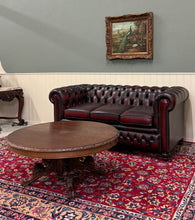 Load image into Gallery viewer, Antique French Black Forest Hunt Coffee Table OVAL Carved Griffins Oak 19th C