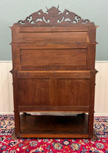 Load image into Gallery viewer, Antique French Renaissance Revival Hunt Buffet Server Sideboard Dark Oak 19C