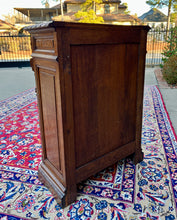 Load image into Gallery viewer, Antique French Cabinet Cupboard Carved Oak Renaissance Revival Canted Corners