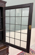 Load image into Gallery viewer, Antique English Oak Jacobean Revival Barley Twist Bookcase Display Cabinet 1900s