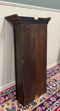 Load image into Gallery viewer, Antique English Pair Bookcases Plate Racks Wall Shelves Hanging Wall Oak 1920-30