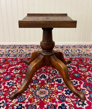 Load image into Gallery viewer, Antique English Country Oval Dining Table Farmhouse Pedestal Oak 1920s-30s