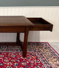 Load image into Gallery viewer, Antique French Country Farm Dining Table Farmhouse Baker&#39;s Table Drawer Oak
