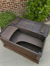 Load image into Gallery viewer, Antique French GOTHIC Coffer Chest Blanket Box Entry Table Trunk Oak 18th C