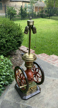 Load image into Gallery viewer, Antique Lamp Iron Coffee Grinder Enterprise Mfg Philadelphia PA Rewired 2 of 2