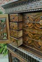 Load image into Gallery viewer, Antique French Renaissance Revival Walnut Chest Cabinet Apothecary Jewelry