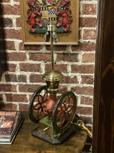 Load image into Gallery viewer, Antique Lamp Iron Coffee Grinder Enterprise Mfg Philadelphia PA Rewired 1 of 2