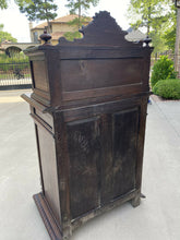 Load image into Gallery viewer, Antique French Oak Cabinet Renaissance Revival Buffet Sideboard Server Wine Bar