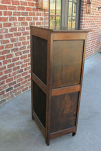 Load image into Gallery viewer, Antique French BRETON Cabinet Bookcase Cupboard Wardrobe Armoire Linen Petite