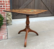 Load image into Gallery viewer, Antique Irish Table Whiskey Pub Table Rectangular Flip Top Table Oak IRELAND