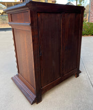 Load image into Gallery viewer, Antique French Jam Cabinet Confiture Chest Oak Barley Twist Renaissance Revival