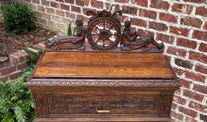 Antique French Breton Jam Cabinet Cupboard Liquor Cabinet Bar Oak Confiture Key