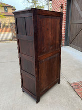 Load image into Gallery viewer, Antique French Victorian Era Chest of Drawers Campaign Wellington Cabinet Oak