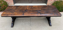 Load image into Gallery viewer, Antique French Farm Table Dining Refectory Table Desk Farmhouse Oak 98.75&quot; 8ft