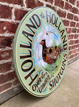 Load image into Gallery viewer, English Sign Pub Lodge Painted Wood Holland &amp; Holland Shotgun Pheasant