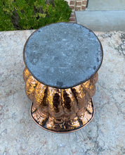 Load image into Gallery viewer, Antique English Planter Basket Hammered Copper w Brass Handle Coal Hod Hearth