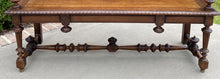 Load image into Gallery viewer, Antique French Bench Renaissance Revival Settee Entry Hall Bench Walnut